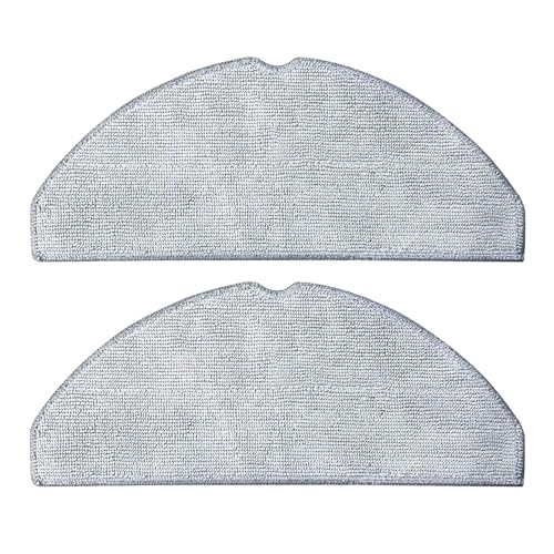 2 panni in microfibra per Xiaomi Vacuum S20 (D106), 3C, E10, confezione da 2 panni di ricambio, kit di ricambio per aspirapolvere robot sottovuoto per Xiaomi Mijia Vacuum Mop 3C (C103) / 3C Plus