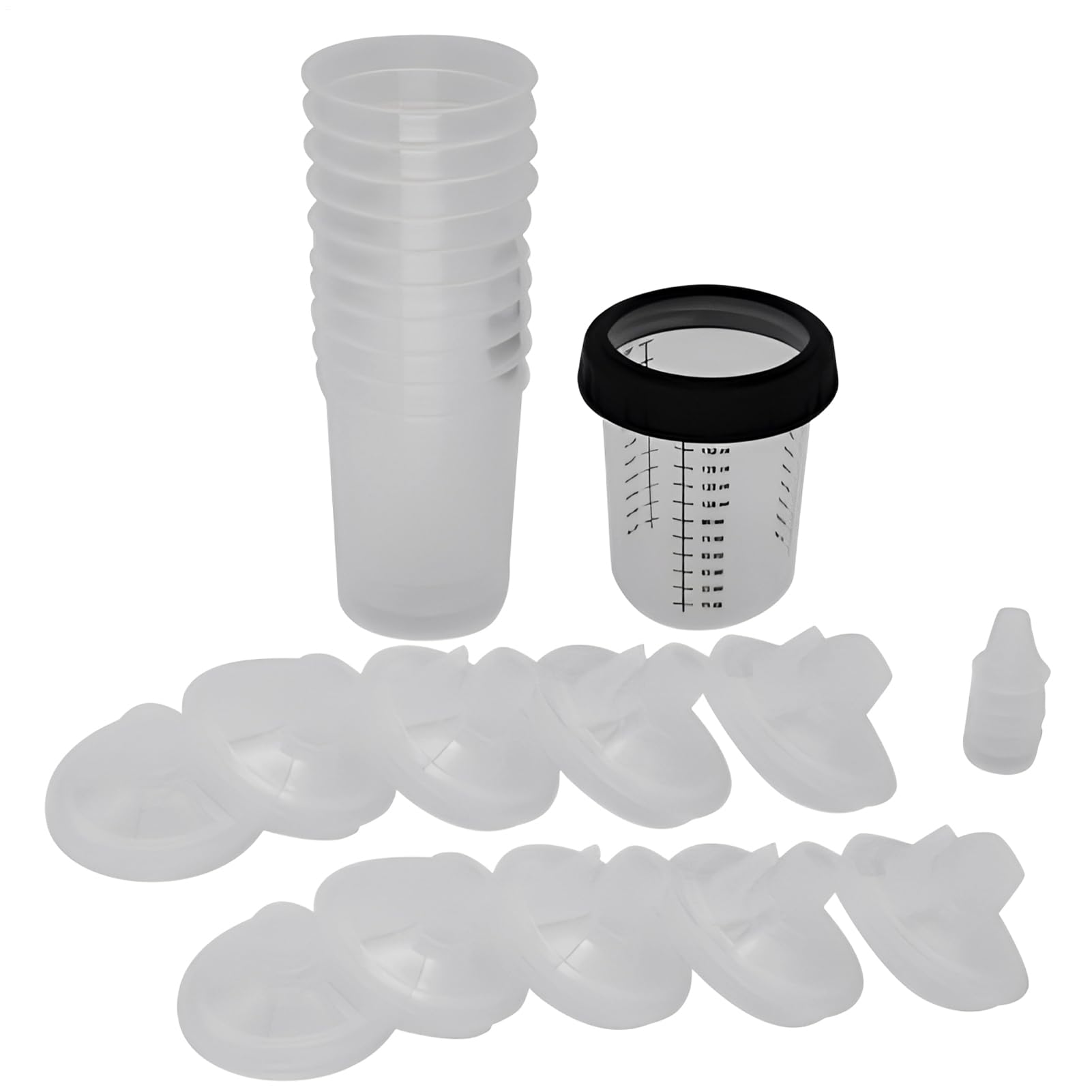 Pistolet à peinture automobile pistolet de pulvérisation tasses couvercle 400 ml