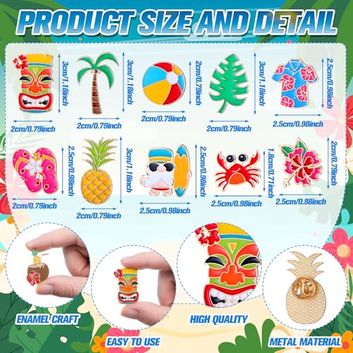 Image of Ceenna 100 Pcs Enamel Pins Bulk Lapel Pins Brooches Decoration Gift for Backpack Clothes Women Mothers Teachers Nurse