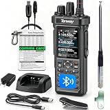 Tenway TP-900 PRO 10W Handheld Ham Radio with NOAA, GPS APRS...