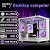 PC Gamer Preconstruido suevery Ryzen7 Blanco | AMD Ryzen 7 (8 Núcleos 16 Hilos Hasta 4.2G) NVIDIA RTX 3050 6GB GDDR6 16GB DDR4 RAM 512GB NVMe SSD Torre Gamer Bundle 4