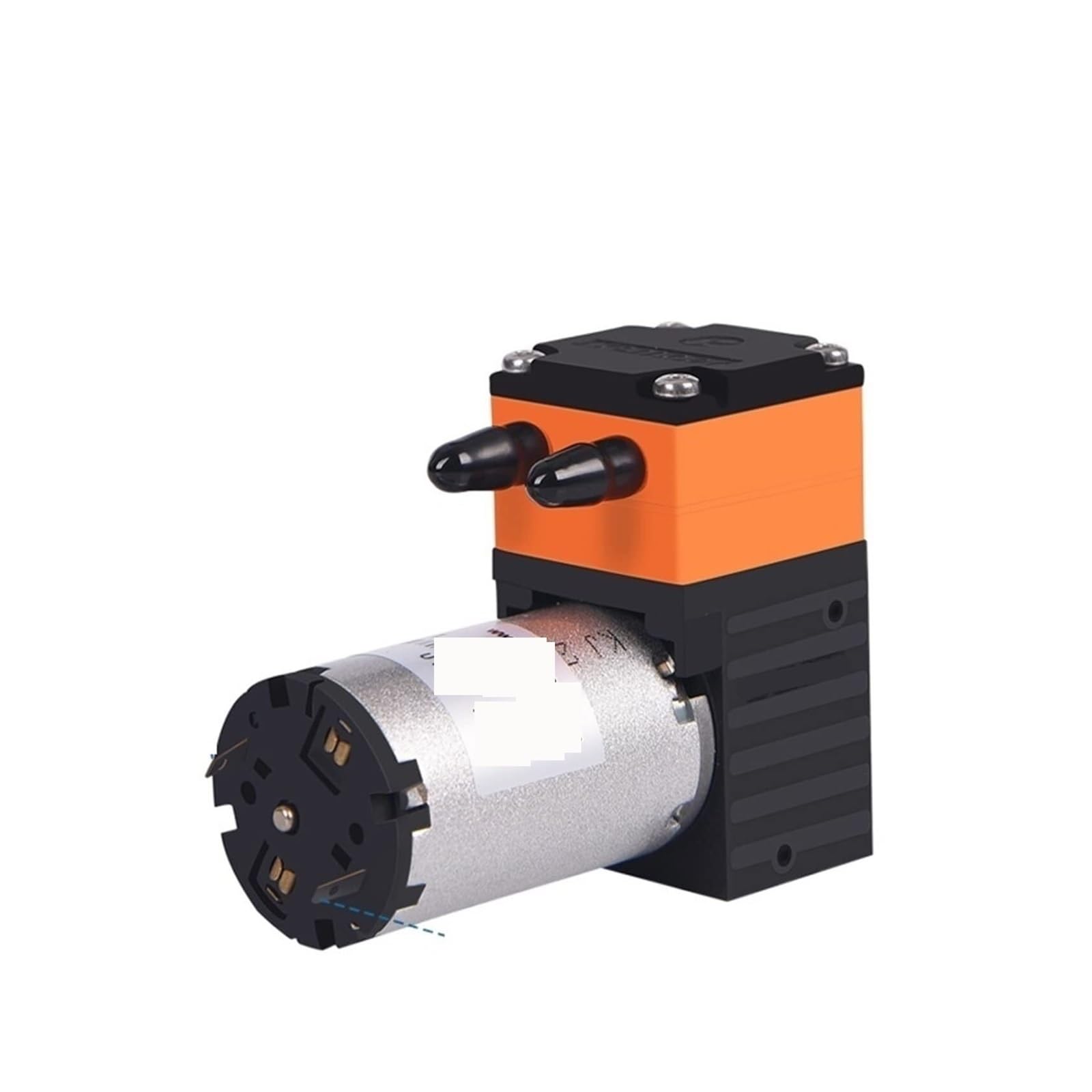 Amrttwy 1 Diaphragm Pump, Sewage Pump, Mini Brushed Diaphragm Liquid 2V/24V Dc Motor Direct Connected Single Head For Laboratory Analysis And Liquids(24V)