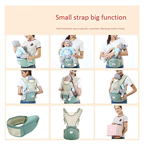 BabyCarrier, babydrager ergonomische draagtas voor baby 4-48 maanden, buikdrager, rugdrager geschikt om uit te gaan… - Image 7
