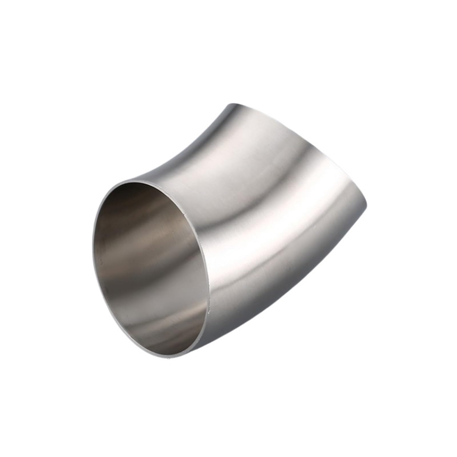 19mm/25mm/32mm/38mm/45mm/51mm/63mm/76mm/102mm OD SS304 Stainless Steel Weld 45 Degree Elbow Pipe Fitting (63mm)