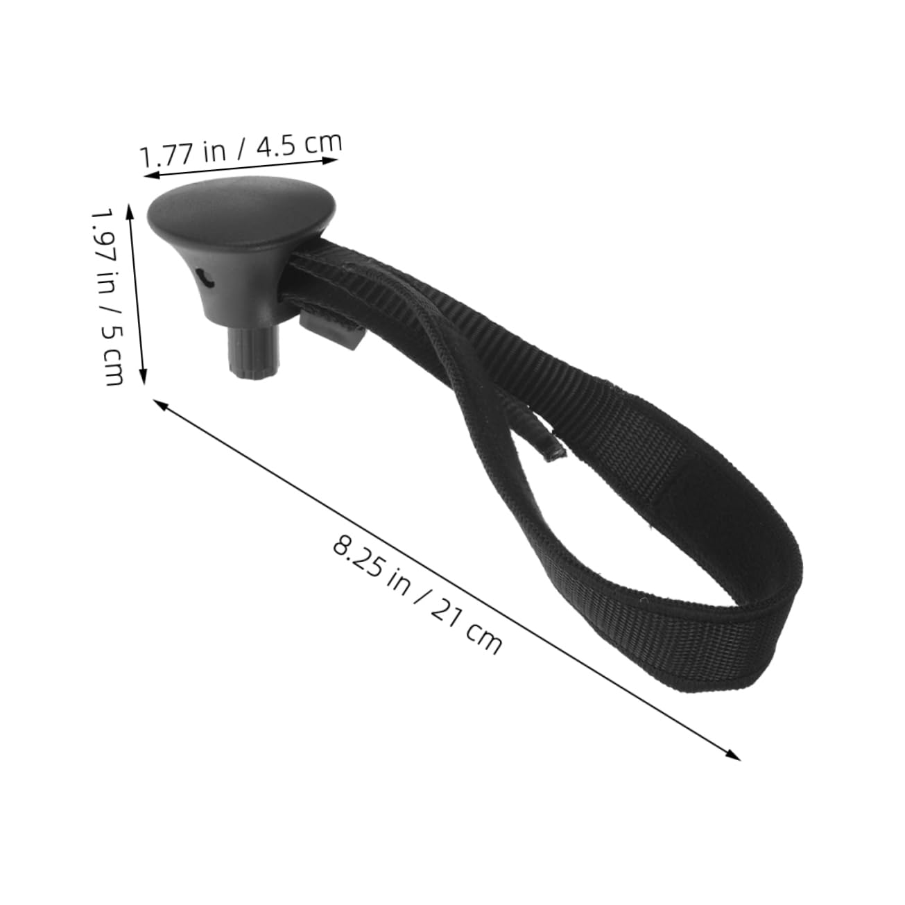 BESPORTBLE Hiking Pole Wrist Harnesses Adjustable Trekking for Stability Comfortable Wrist Straps to Reduce Fatigue for Climbing Sports and