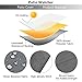 Patio Watcher Cooler Cart Cover Waterproof with Coating, Fits Most 80 Quart Rolling Cooler Cart Cover, Outdoor Beverage Cart Patio Ice Chest Protective Covers Grey，37