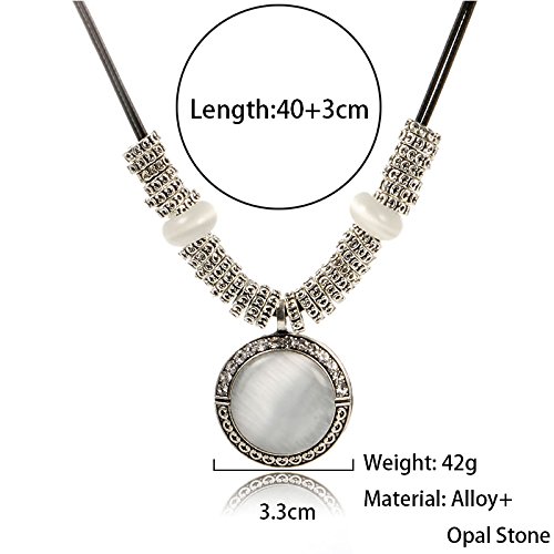 Collier Chain Pendants Déclaration aux Finitions Soignées et Design Graphique - 2