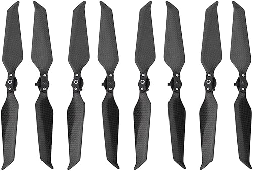 ETLIN 8pcs 8743 Hélices de fibra de carbono para DJI Mavic 2 Pro Zoom Drone Accesorio