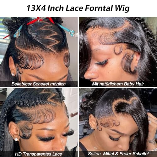 Junemet-22-Zoll-Perucke-Echthaar-200-Dichte-HD-Lace-Human-Hair-Wig-Straight-Perucke-Damen-Echthaar-13x4-Glueless-Human-Hair-for-Women-Brazilian-Lace-front-Wig-Pre-Plucked-Naturliche-Farbe-56cm | Dealmeister.io Alt tag für bilder post titel