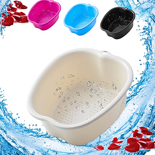 Foot Soaking Bath Basin、Extra Large Foot Soaking Tub,Foot Massage Sturdy Durable, Foot Massager Pedicure Foot Spa at Home for Feet Stress Relief,Pedicure and Massager Tub for at Home Spa Treatment