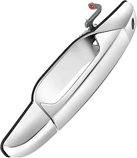 Exterior Front Driver Side Door Handle Compatible with 2007-2013 Cadillac Escalade, Chevrolet Chevy Silverado Tahoe Avalanche Suburban, GMC Sierra Yukon XL Denali, Replace# 20828258 22738721 84053434