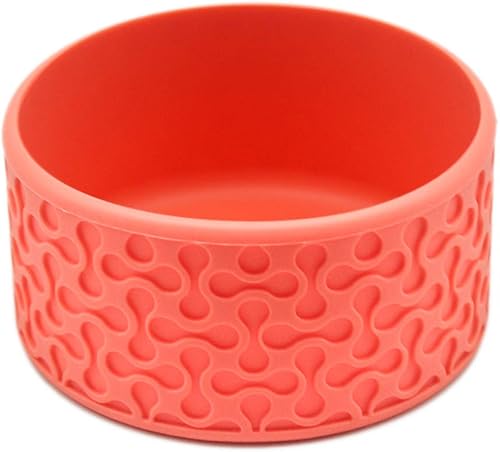 Funda protectora de silicona para botella de agua de 64 onzas. Antideslizante que evita sonidos, abolladuras y abolladuras. Seguro para cuenco de