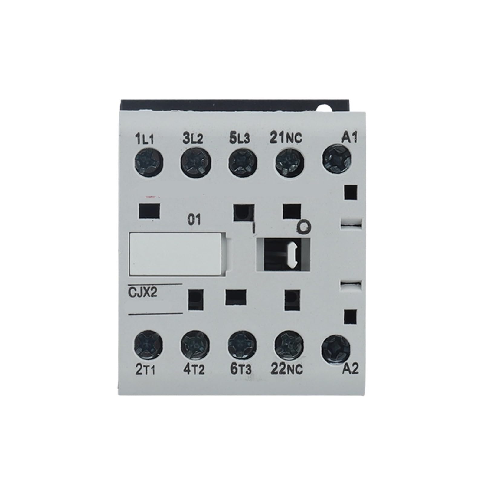 Mini contacteur AC Rail CJX2-K 220V 6A avec contact 1NO triphasé