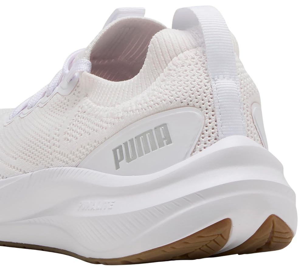 PUMA Buty do biegania szosowego unisex Skyrocket LITE 2, białe, srebrne, 4 UK, Puma White Puma Silver, 37 EU