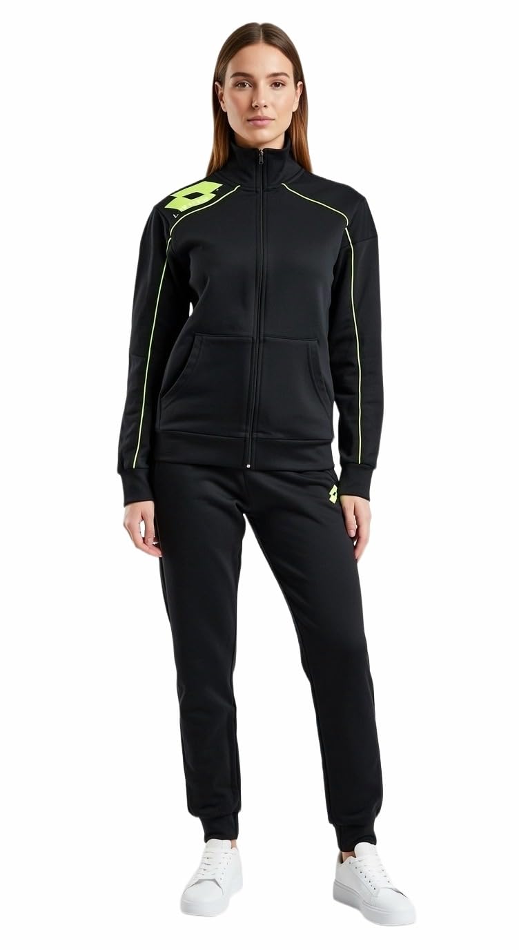 Lotto Chándal de mujer de sudadera de verano – Mono de mujer completo – Deportivo – Ligero y suave para tu máximo confort