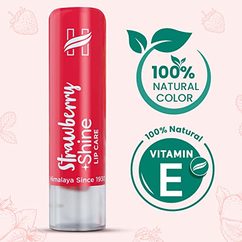 Image of Himalaya Herbals Strawberry Shine Lip Care, 4.5g & Himalaya Tan Removal Orange Face Wash, 100ml