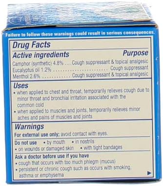 Vicks Vaporub Ointment, 1.76 Oz by Vicks (Pack of 2) image 8 of 8 B075FWCNC1