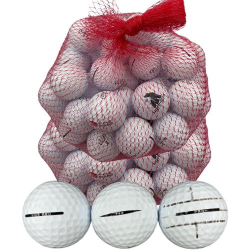 Golf Ball Planet 5A/Mint Recycled Used Golf Balls for Vice Pro in Excellent Condition (100 Pack, White)