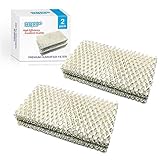 HQRP Humidifier Wick Filter Compatible with Sears Kenmore 14909, 14912, 32-14912, 42-14912, Emerson Essick Air AIRCARE HDC-2R & HDC-411, BestAir E2R Replacement, 2-Pack