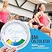 Lightstuff Body Health Tool Kit - Skinfold Caliper, Tape Measure, BMI Calculator - Instructions and Body Fat Percentage Charts for Men and Women Included