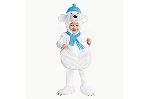 Fun World Unisex Child Polar Bear Toddler Costume
