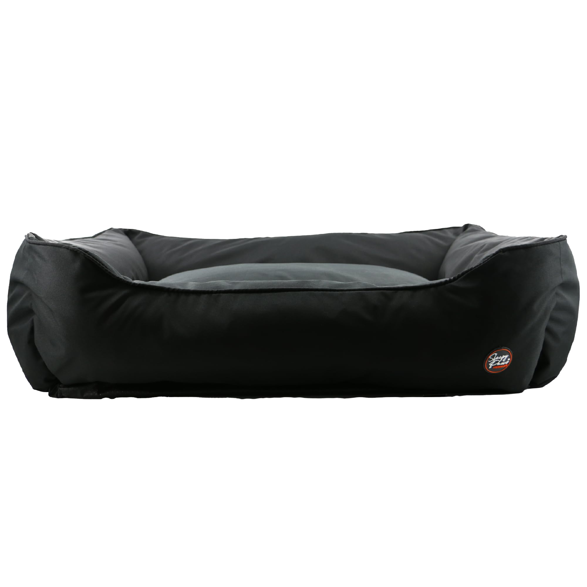Ancol Waterproof Dog Bed in Black - Comfortable Outdoor Pet Pad Sleeping Place - Garden Puppy Blanket Mat - 78 x 90cm Large