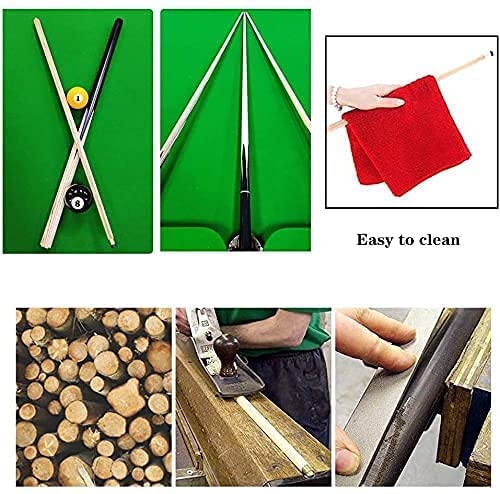 Taco de billar de madera 145 cm con punta 10 mm miniatura 7