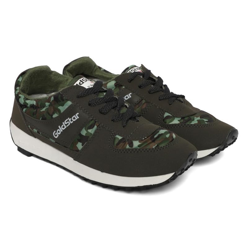 Image of GOLDSTAR 602 Men's Stylish Casual Sneakers Shoes | Lace-Up Lightweight Sports Running Shoes for Men | Comfortable Walking, Gym Training, Running Jogging & Footwear