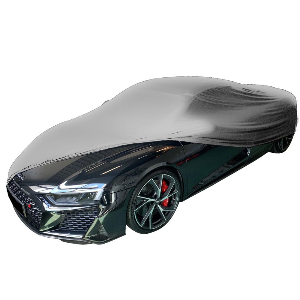 Pokrowiec do samochodu wewnątrz pasuje do Audi R8 COUPE szary GARAGECOVER BESPOKE TAILOR