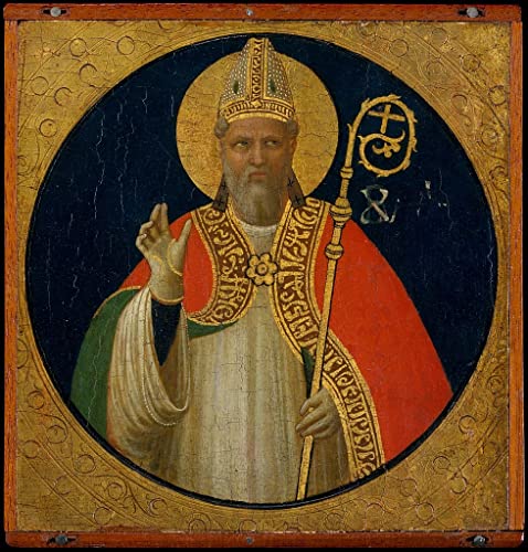 Tableau Saint Alexandre Fra Angelico impression d'art mural 60x90cm