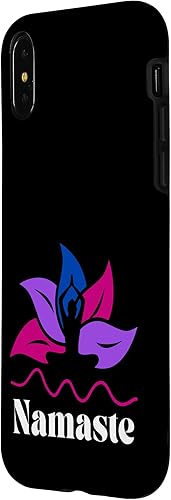 Miniatura 8 de iPhone 1212 Pro Bisexual Pride Subtle Bi Namaste Yoga Lotus Flower LGBTQ Case