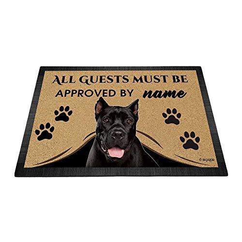 cane corso doormat