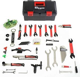 Bikehand 37pcs Bike Bicycle Repair Tool Kit with Torque Wrench - Quality Tools Kit Set for Mountain Bike Road Bike Maintenance in a Neat Storage Case