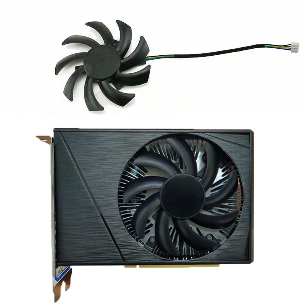 FDC10H12S9-C 87mm 12V 0.35A 4 Pin Graphics Card Cooling Fan Replacement for Dell Lenovo GTX 1660 1660s 1660ti Gaming Video Card Cooler Fans