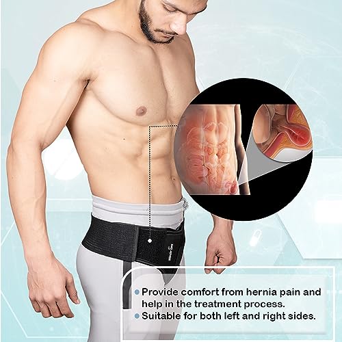 Faja postoperatoria para hernia inguinal con soporte ajustable miniatura 3