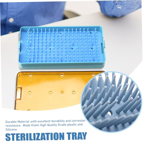 Instruments autoclavables boîte de stérilisation plastique et silicone 6.3x3.5x0.8 - 4