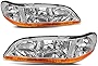 JSBOYAT Headlight Assembly Replacement for 1998-2002 Honda Accord Driver and Passenger Side