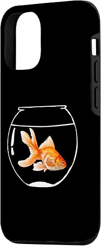 Miniatura 2 de iPhone 1212 Pro Goldfish Bowl Fish Fantail Goldfish Estuche para acuario de agua dulce