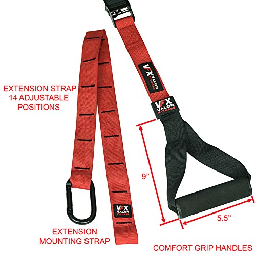 Valor Fitness ED-20 VFX Training Straps 3.0 – Storage Bag Included