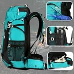 60L Voyages Randonnée Camping Sac à dos avec couverture de pluie, Sac à Dos imperméable, Grand sac à dos pour hommes Femmes