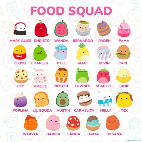Image of Original Squishmallows Squishy Sticker Book for Kids, Scrapbook, Journaling, Laptop Sticker Pack for Kids Crafts