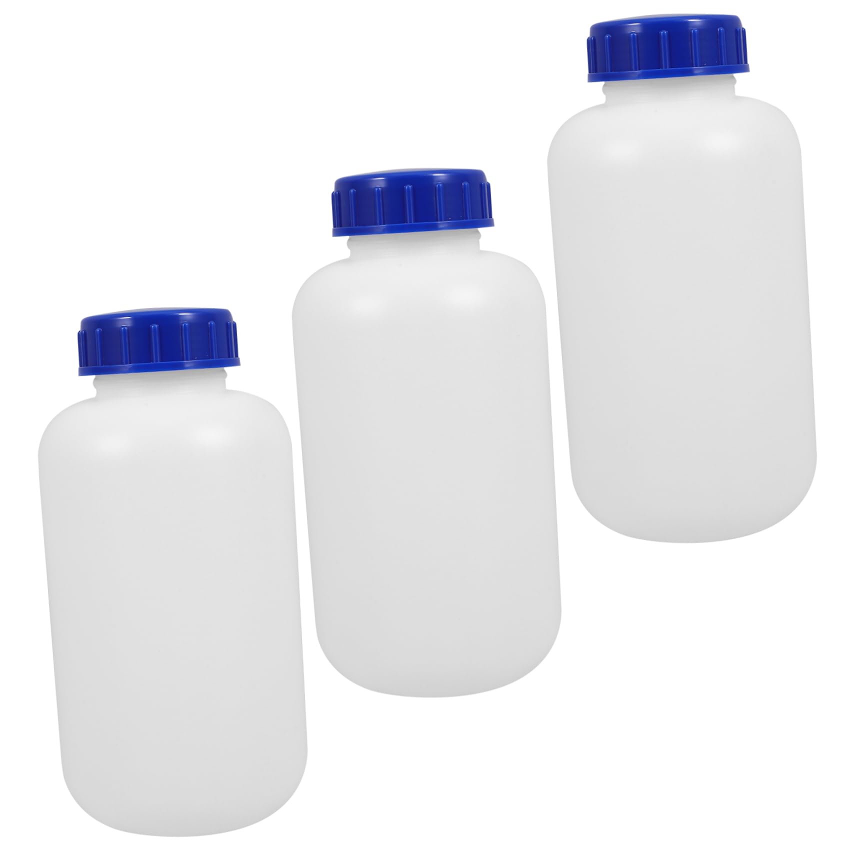 ULTECHNOVO 9pièces Bouteilles De Réactif Flacons Transparent Avec Couvercle Étanche Pour Laboratoire Et Applications Industrielles