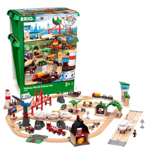 BRIO 33766 Großes Premium Set in Kunststoffboxen