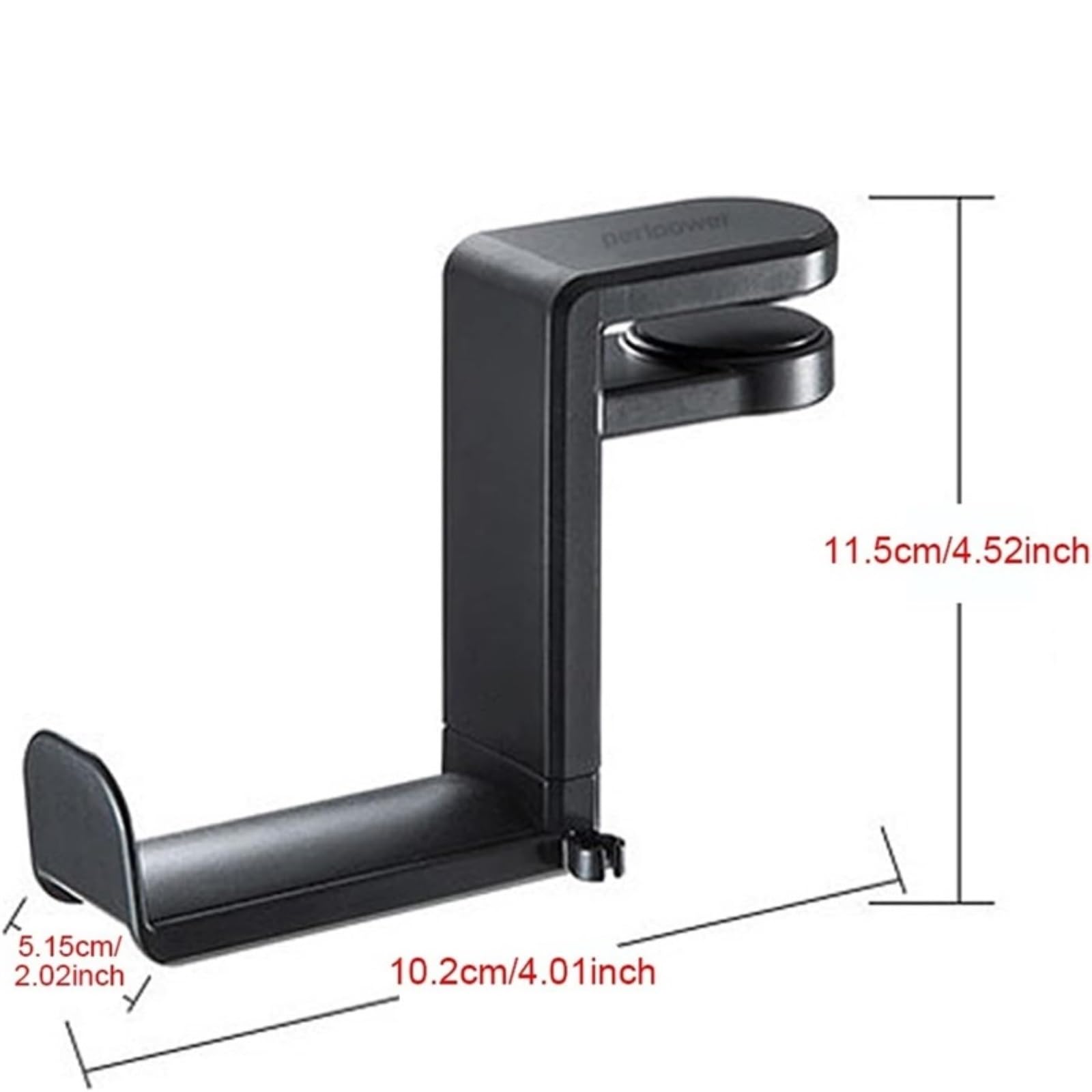 Gaming Accessori Supporto per Gancio per Gancio per Cuffie per Cuffie, Supporto per Cuffie sotto Il Design della Scrivania con Regolabile Stand Over-Ear da Gioco