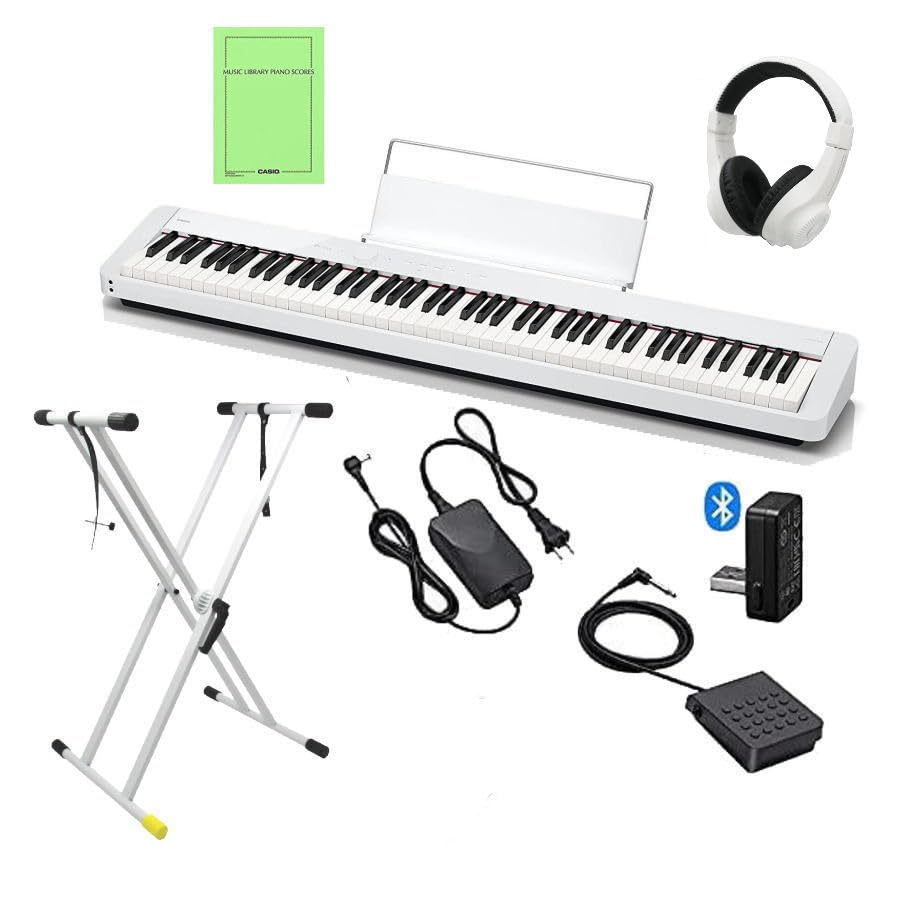 決定しました】電子ピアノPrivia 88鍵 ケース・ペダル・ヘッドフォン付