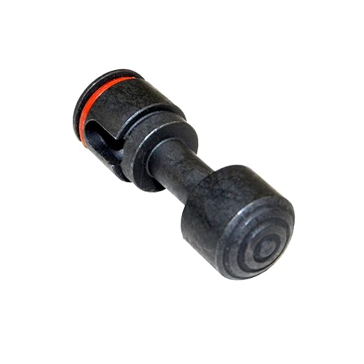 Push Button Safety with Pin and Spring, Steel Construction
