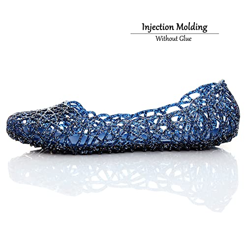 Image of Dear Time Women Flat Heel Summer Beach Jelly Shoes