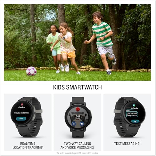 Garmin Bounce™ 2, Kids Smartwatch, Calling & Texting, 43mm, Slate Gray - image 2