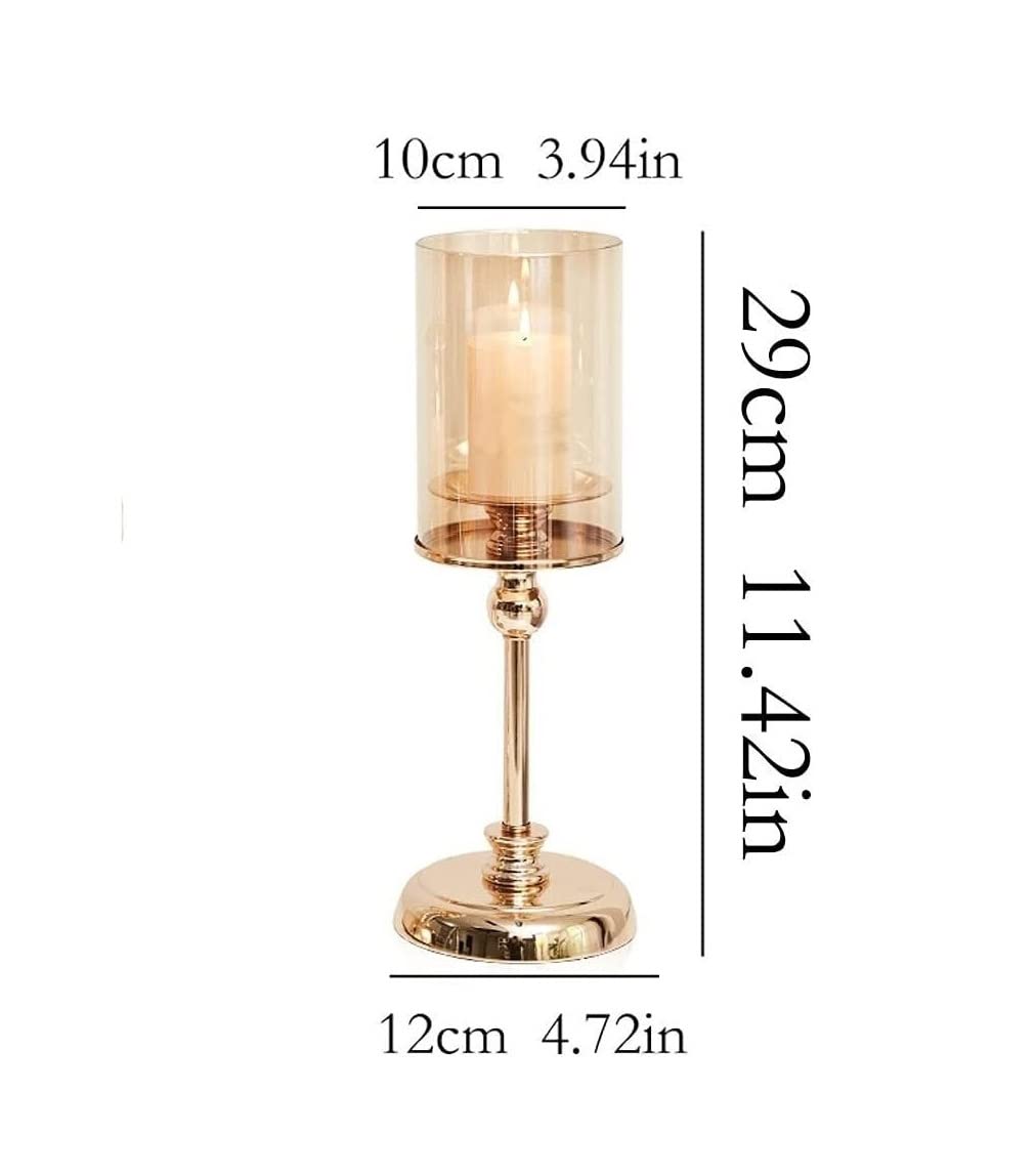 Kerzenständer 3-teiliges Set Kerzenhalter Aus Glas, Retro, Romantisch, Esstisch, Kerzenlicht, Abendessen, Requisiten, Zuhause, Einfache, Moderne Dekoration Abendessen Kerzenhalte