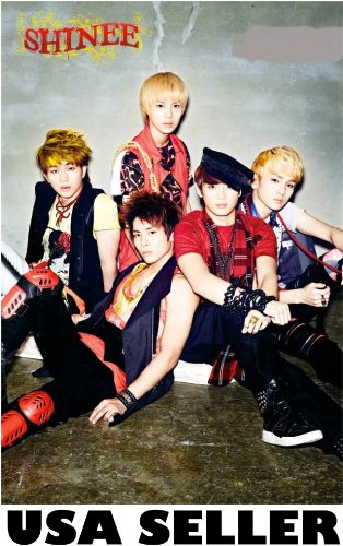 Shinee Turkish costumes POSTER 23.5 x 34 Korean Kpop boy band Taemin Onew Minho (poster sent from USA in PVC pipe)